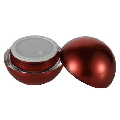 Ein guter Preis. Schraubkappe Kugelform Pmma Kosmetische Creme Jar 15g 30g 50g Für Gesichtslotion Online