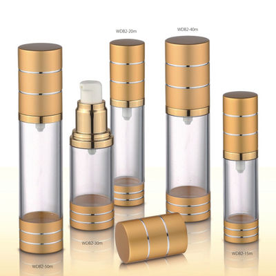 Ein guter Preis. 15ML 20ML 30ML 40ML 50ML Luftlose Flasche mit Pumpensprühgerät PP Kunststofftyp Zylinderform Online