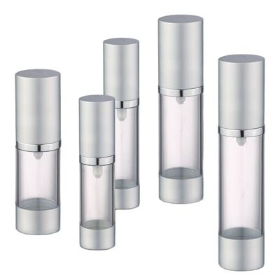 Ein guter Preis. PP Kragen 15ml 20ml 30ml 40ml 50ml Zylinderflasche ohne Luft mit Pumpsprayer Online
