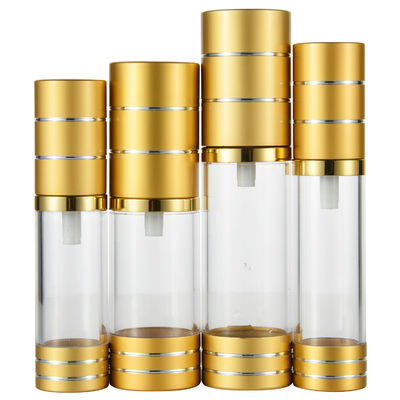 Ein guter Preis. 25/32mm Durchmesser 15ml 20ml 30ml 40ml 50ml runde Luftlose Flasche für kosmetische Verpackungen Online