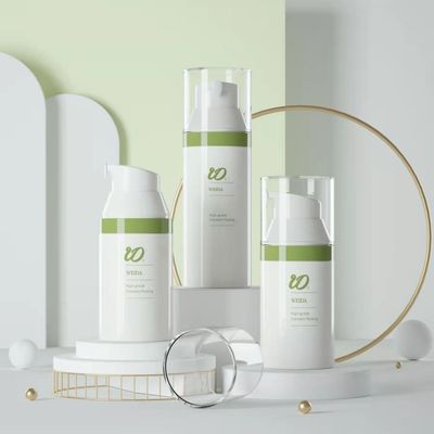 30ml/50ml Vollkunststoff-Airless-Flasche Siebdruck Verschiedene Größen